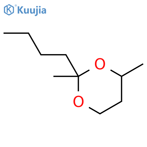 1,3-Dioxane,2-butyl-2,4-dimethyl- structure