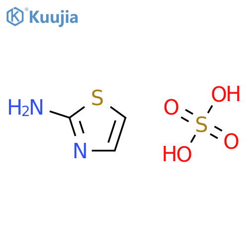 2-Aminothiazole, Sulfate structure