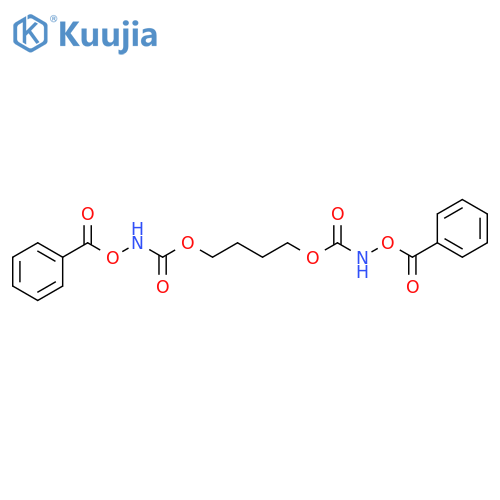 Carbamic acid, (benzoyloxy)-, 1,4-butanediyl ester (9CI) structure