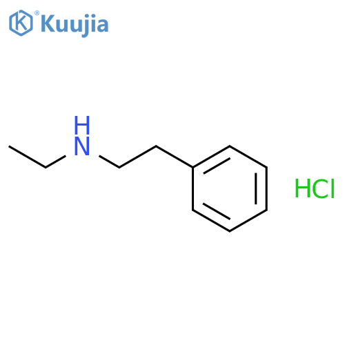 N-Ethyl-2-phenylethanamine hydrochloride structure