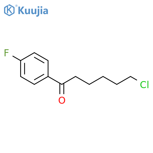6-Chloro-1-(4-fluorophenyl)-1-hexanone structure