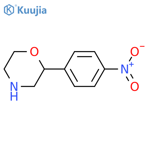 2-(4-Nitrophenyl)morpholine structure