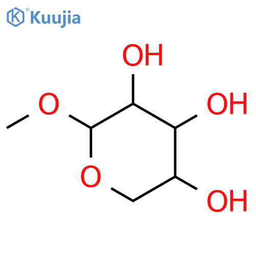Methyl-β-D-xylopyranoside structure