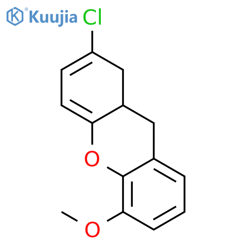 1H-Xanthene, 2-chloro-9,9a-dihydro-5-methoxy- structure