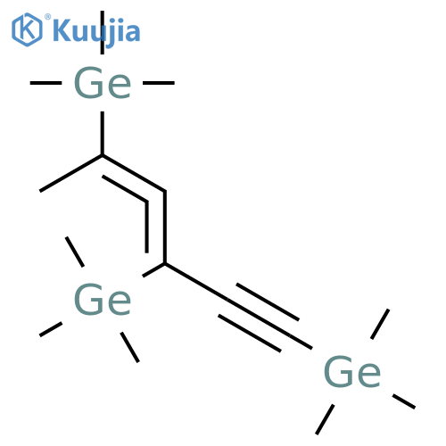 Germane, (1-methyl-1,2-pentadien-4-yne-1,3,5-triyl)tris[trimethyl- structure