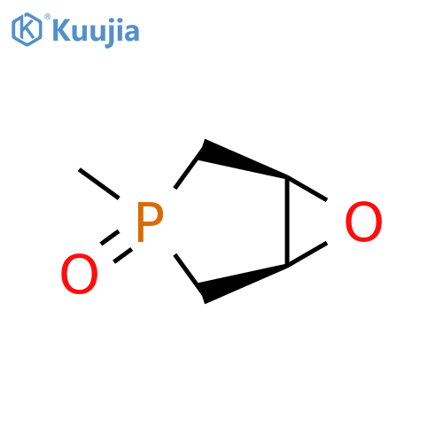 6-Oxa-3-phosphabicyclo[3.1.0]hexane, 3-methyl-, 3-oxide, (1α,3α,5α)- (9CI) structure