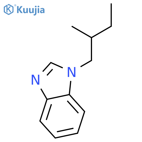1H-Benzimidazole,1-(2-methylbutyl)-(9CI) structure