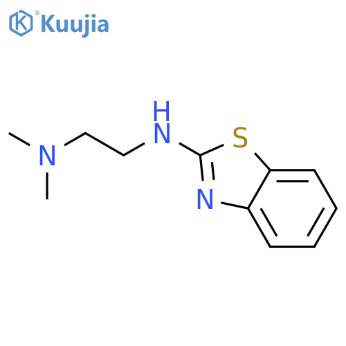 1,2-Ethanediamine,N-2-benzothiazolyl-N,N-dimethyl-(9CI) structure