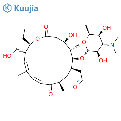 Tylonolide,5-O-[3,6-dideoxy-3-(dimethylamino)-b-D-glucopyranosyl]- structure