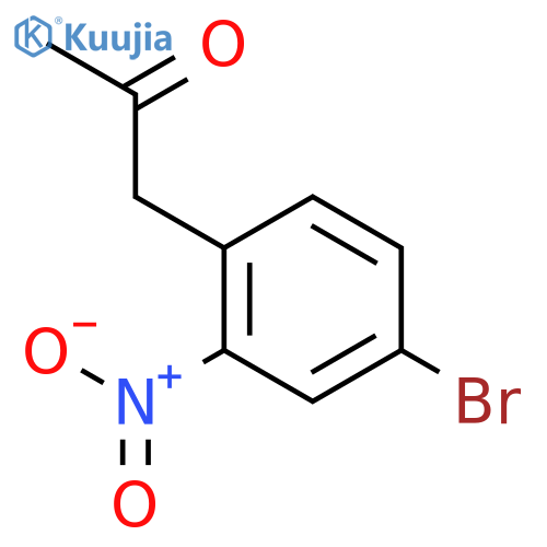 1-(4-Bromo-2-nitrophenyl)propan-2-one structure