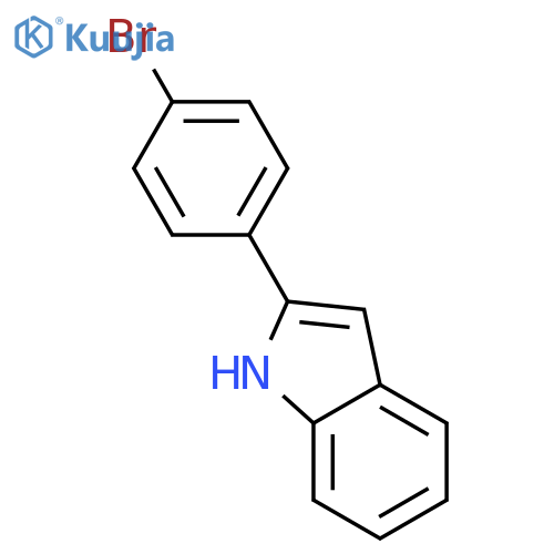 2-(4-Bromophenyl)-1H-indole structure