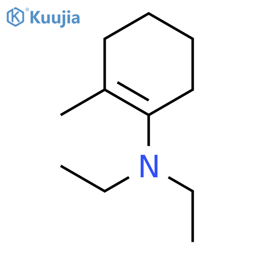1-Cyclohexen-1-amine, N,N-diethyl-2-methyl- structure