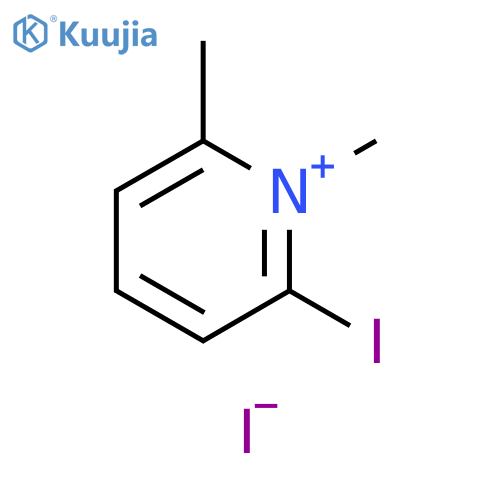 Pyridinium, 2-iodo-1,6-dimethyl-, iodide structure