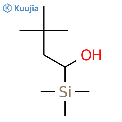 1-Butanol, 3,3-dimethyl-1-(trimethylsilyl)- structure