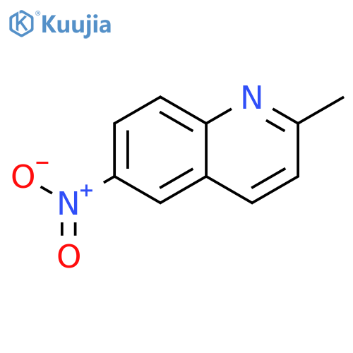 2-Methyl-6-nitroquinoline structure