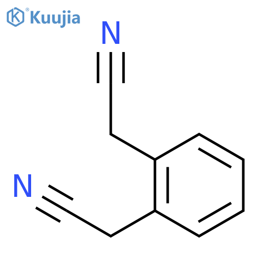 2-[2-(cyanomethyl)phenyl]acetonitrile structure