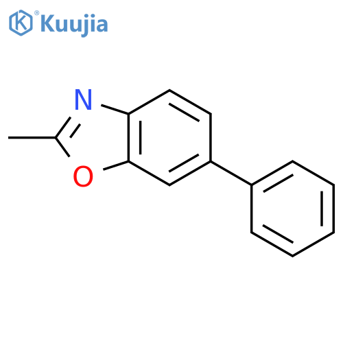 2-Methyl-6-phenylbenzoxazole structure