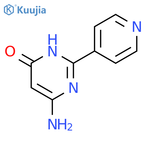 4(3H)-Pyrimidinone,6-amino-2-(4-pyridinyl)- structure