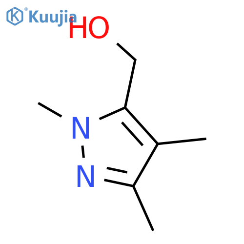 1H-Pyrazole-5-methanol, 1,3,4-trimethyl- structure