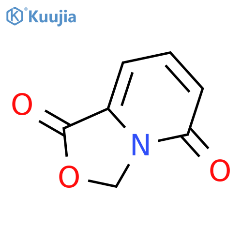 3H-Oxazolo[3,4-a]pyridine-1,5-dione(9CI) structure