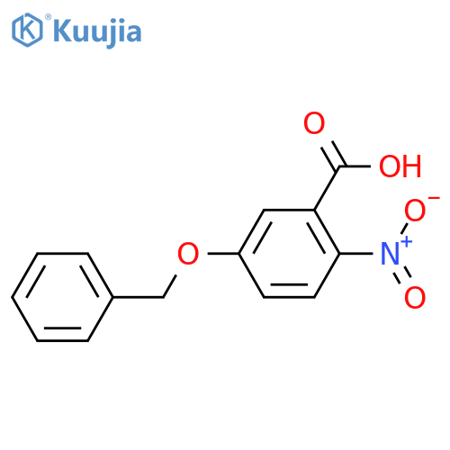 5-(Benzyloxy)-2-Nitrobenzoic Acid structure