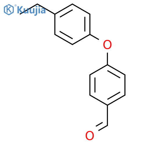 Benzaldehyde, 4-(4-ethylphenoxy)- structure