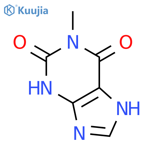 1-Methyl Xanthine structure