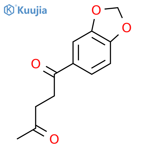 1,4-Pentanedione, 1-(1,3-benzodioxol-5-yl)- structure