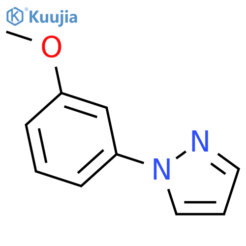 1-(3-Methoxyphenyl)pyrazole structure