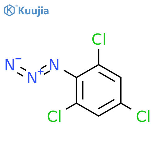 2-azido-1,3,5-trichlorobenzene structure