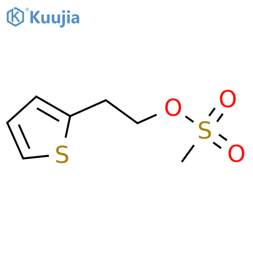 2-Thiopheneethanol Methanesulfonate structure