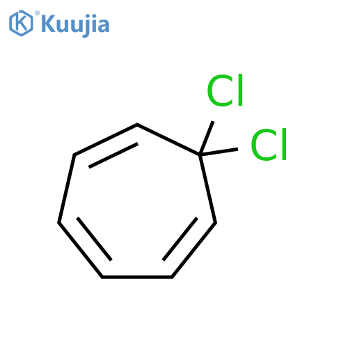 1,3,5-Cycloheptatriene, 7,7-dichloro- structure