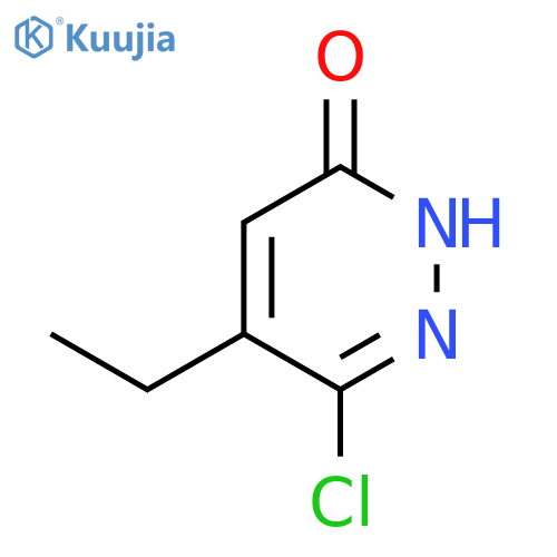 3-chloro-4-ethyl-1H-pyridazin-6-one structure
