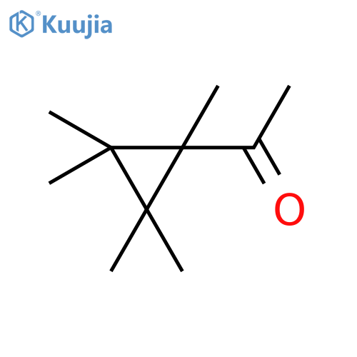 Ethanone, 1-(pentamethylcyclopropyl)- structure