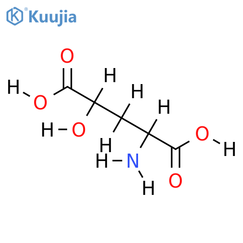DS-threo-2-Amino-4-hydroxy-glutarsaeure structure