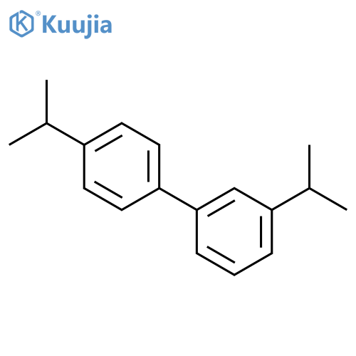 3,4'-Di-iso-propylbiphenyl structure