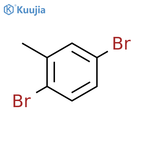 1,4-Dibromo-2-methylbenzene structure