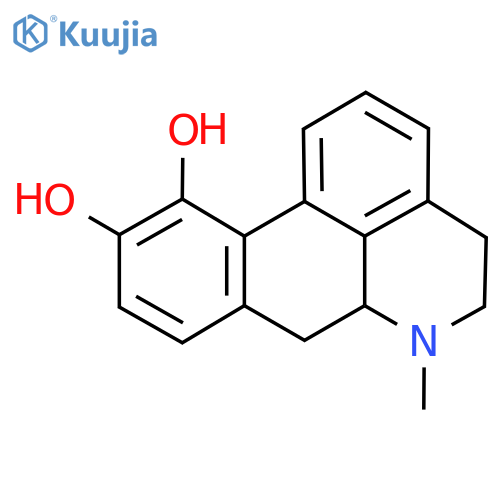 (±)-Apomorphine structure