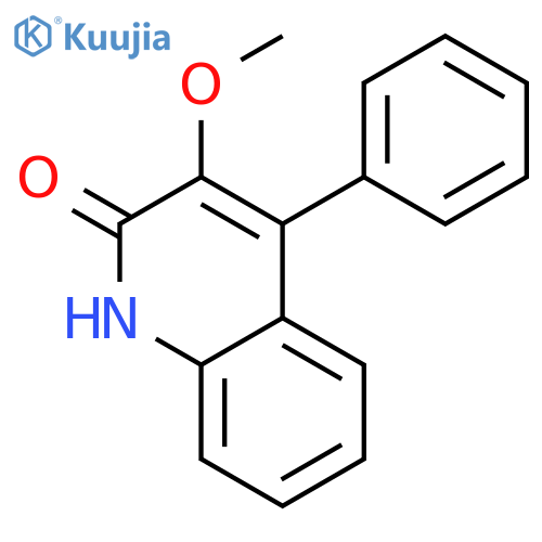 3-methoxy-4-phenylquinolin-2(1H)-one structure