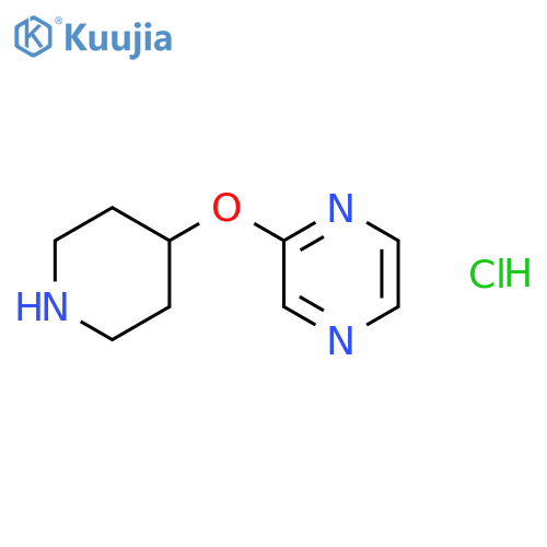 2-(piperidin-4-yloxy)pyrazine structure