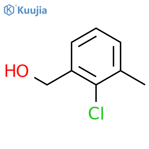 (2-Chloro-3-methyl-phenyl)-methanol structure