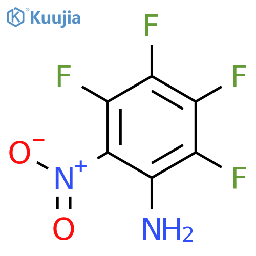 2-Nitrotetrafluoroaniline structure