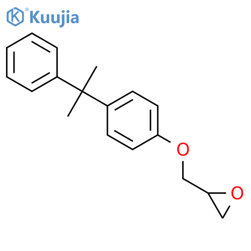 2-{4-(1-Methyl-1-phenylethyl)phenoxymethyl}oxirane structure