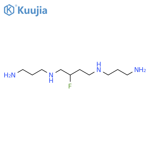 1,4-Butanediamine, N,N'-bis(3-aminopropyl)-2-fluoro- structure