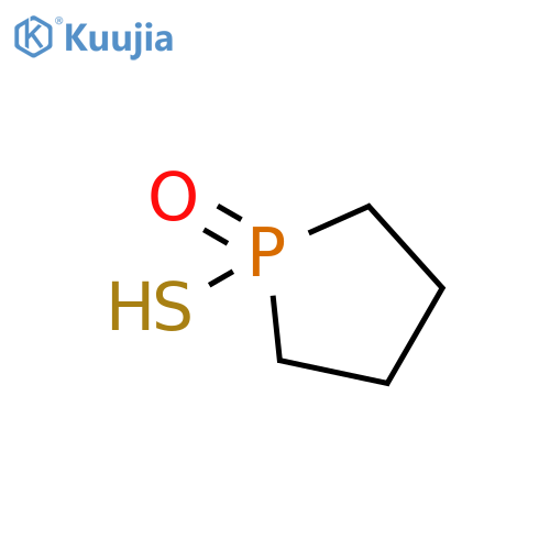 Phospholane, 1-mercapto-, 1-oxide structure