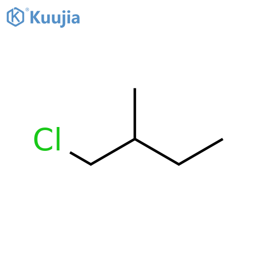 1-Chloro-2-methylbutane structure