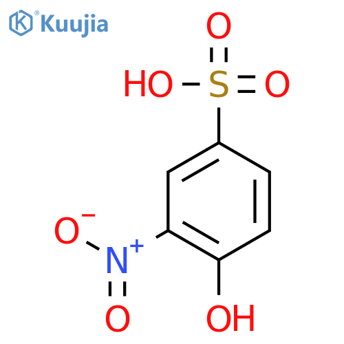 Benzenesulfonic acid,4-hydroxy-3-nitro- structure