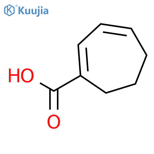 Cycloheptadienecarboxylic acid structure