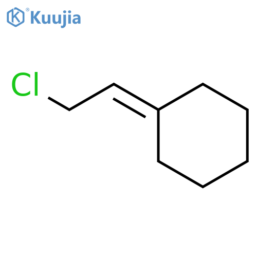 Cyclohexane, (2-chloroethylidene)- structure