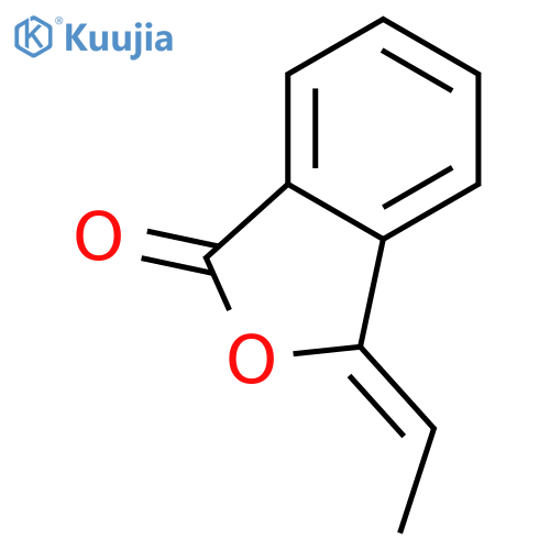 (3Z)-3-ethylidene-2-benzofuran-1(3H)-one structure